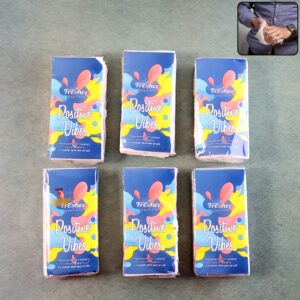 Premium Soft Pocket Tissue Pack for Daily Use, Skin Care, Office (Pack of 6 / 60 Sheet)