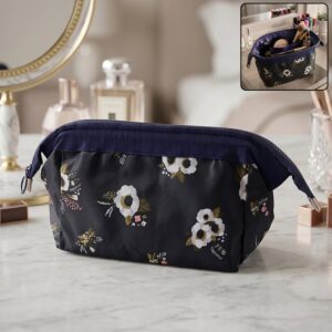 Stylish Multipurpose Cosmetic Storage Pouch Bag (1  Pc, 18x12 Cm)