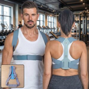 Ergonomic Adjustable Back Posture Corrector Support Belt (1 Pc, Medium)