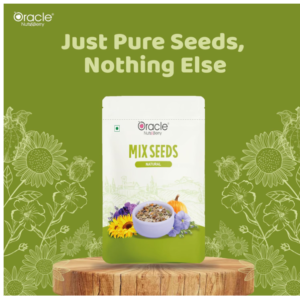 Oracle Natural Premium Mix Seeds 250gm Healthy Superfood Blend of Pumpkin, Sunflower