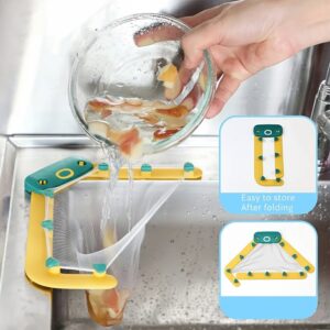 Corner Sink Garbage Storage Rack – Compact and Convenient Trash Organizer