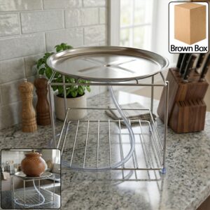 Heavy Duty Stainless Steel Multipurpose Utensils Stand, MATKA STAND, POT  STAND, 1 Pc