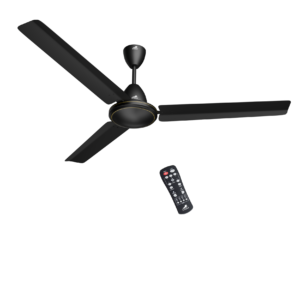ZADAP CASA-Pro 1200mm BLDC Ceiling Fan with Remote | 28W Energy Saving | High Speed 390 RPM (Smoke Brown)