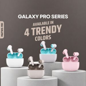 Galaxy Pro Series Wireless Bluetooth Earbuds (1 Pc, Mix Color)