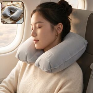 Best Travel Kit for Men & Women: Neck Pillow, Eye Mask & Earplugs