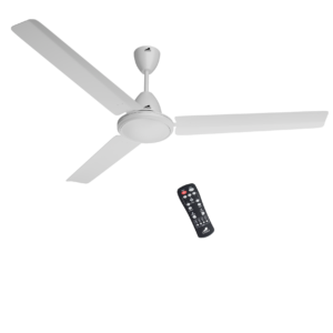 ZADAP CASA-Pro 1200mm BLDC Ceiling Fan with Remote | 28W Energy Saving | High Speed 390 RPM (White)