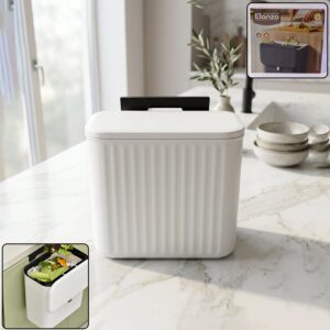 Portable Plastic Kitchen Dustbin, Trash Bin (1 Pc, 25x22 Cm)