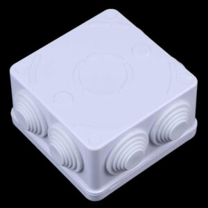 Square Fancy Box for CCTV Used for Storing Cameras Protecting Them from Contact Damage