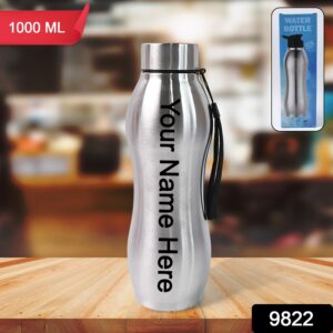 Stainless Steel Single Wall Vacuum-Insulated Drink Water Bottle (1000 ML)