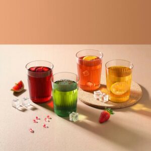 Premium Unbreakable Plastic Glass Set 300ml (6 Pieces)