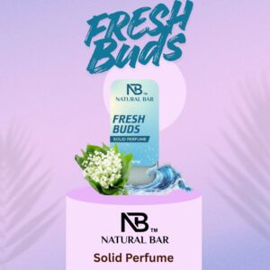 Fresh Buds Solid Perfume, Alcohol Free Long Lasting Fragrance for Male and Female (10gms)