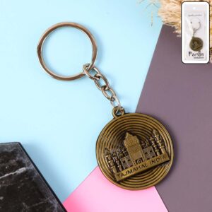 Premium Taj Mahal India Souvenir Keychain (1 Pc)