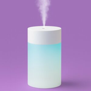 Portable Mini USB Humidifier with Silent Mist for Bedroom, Office & Travel