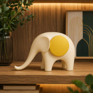 Elegant Elephant Showpiece for Home Decor with Modern Design