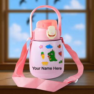 Customize Stainless Steel Vacuum Insulated Water Bottle Handle & Sticker (700 ML)