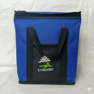 CYPRESS Insulated Lunch Bag with Zipper for Office & Travel