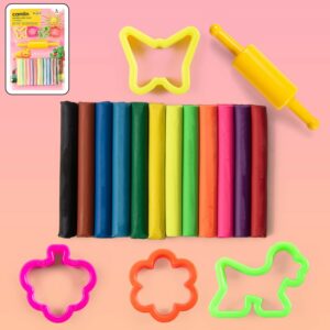Camlin Modelling with Free Moulds Clay - 12 Shades