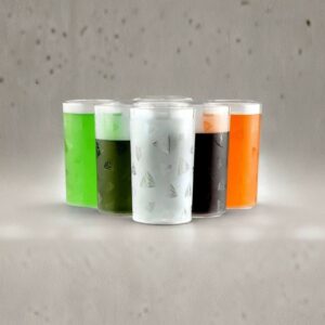 Diamond Plastic glass (pack of 6)