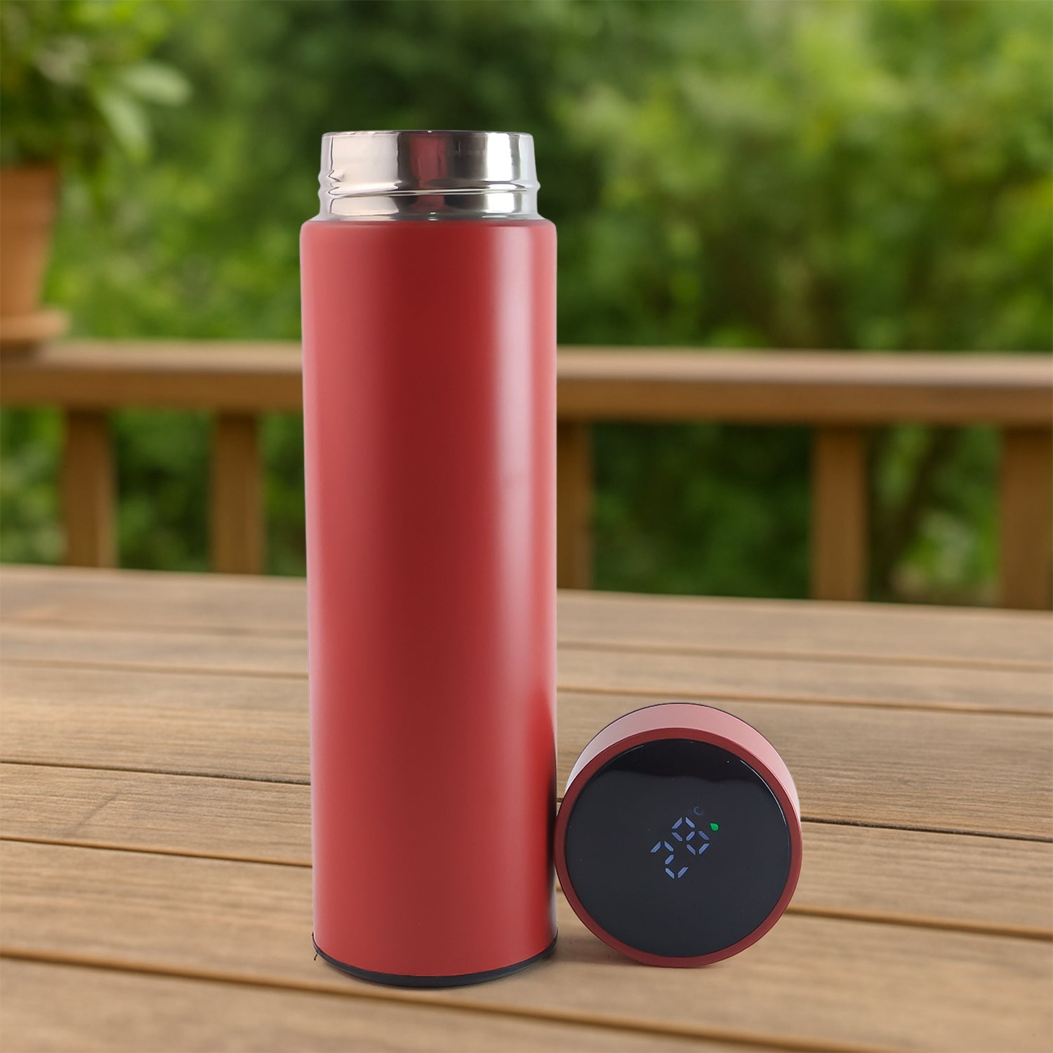 Red Vacuum Insulated Water Bottle (1 Pc / 500ML)
