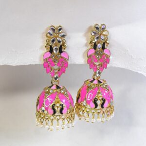 Exquisitely Crafted New-Design Jumka Earrings Intricate Detailing and Timeless Appeal