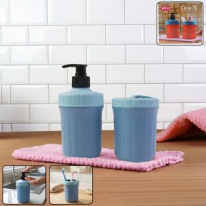 Multipurpose Soap Dispenser with Utility Holder (1 Set)