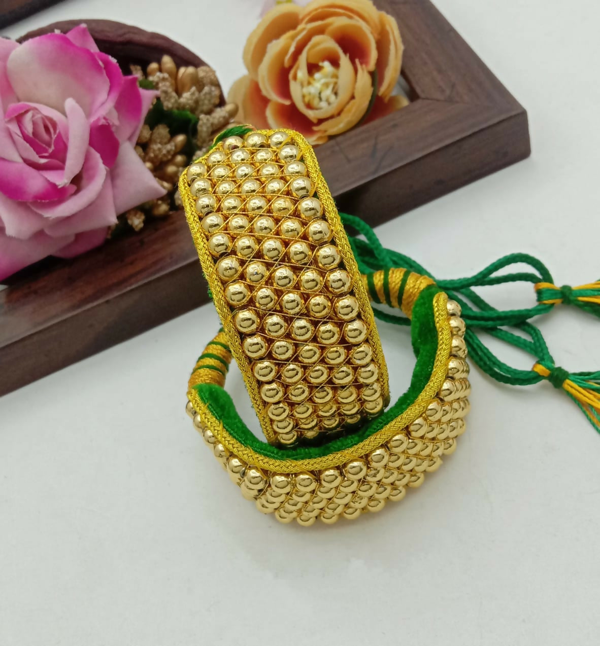 Bridal Poochi with Velvet Finish