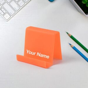 Customized Plastic Mobile Stand – Durable Holder with Angled Support (1 Pc)
