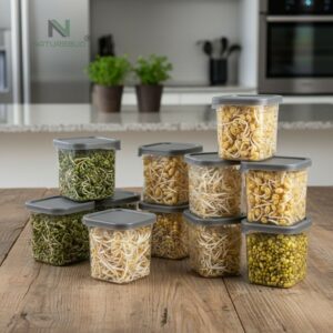 Airtight Kitchen storage container 700 ml Pack of 8