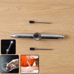 Multifunction Hand Spinner Pen with LED Light (1 Pc)
