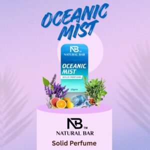 Oceanic Mist Solid Perfume, Alcohol Free Long Lasting Fragrance for Male and Female (10gms)