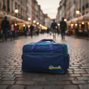 Universal Large Travel Duffel Bag | Heavy-Duty Carry Bag with Shoulder Strap | Spacious Multi-Pocket Design for Travel, Gym, Weekend Trips & Outdoor Use (Multicolor))