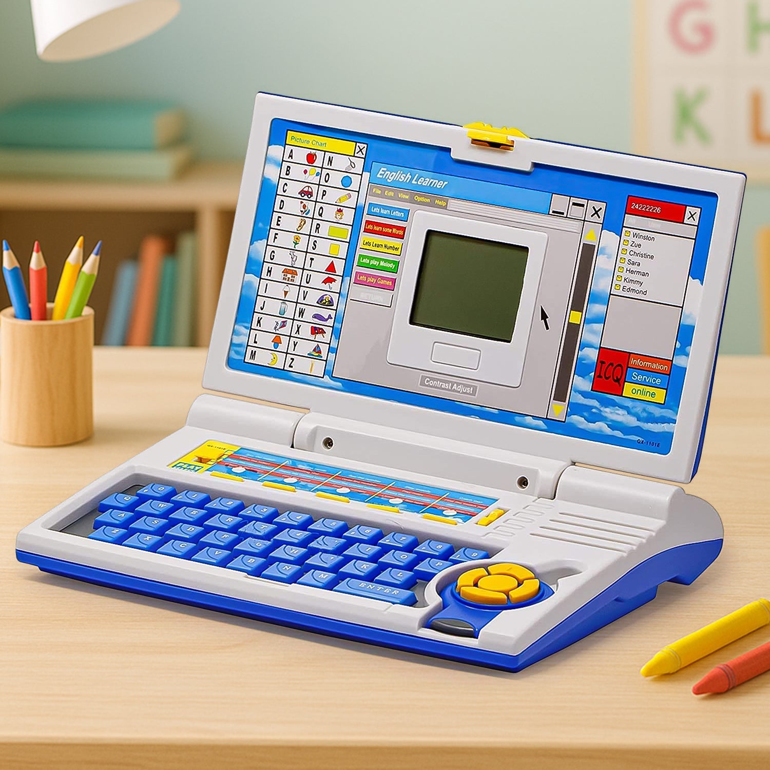 English Learner Educational Laptop Toy – 20 Learning Activities