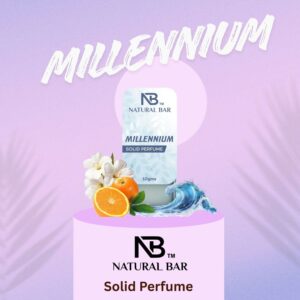 Millennium Solid Perfume, Alcohol Free Long Lasting Fragrance for Male and Female (10gms)