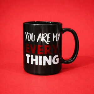 Printed Ceramic Coffee Mug Romantic Message Cup for Gift