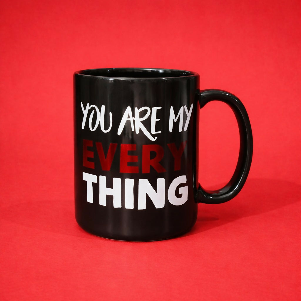 Printed Ceramic Coffee Mug Romantic Message Cup for Gift
