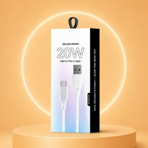 High Speed 20W USB to Type C Fast Charging Cable (1 Pc)
