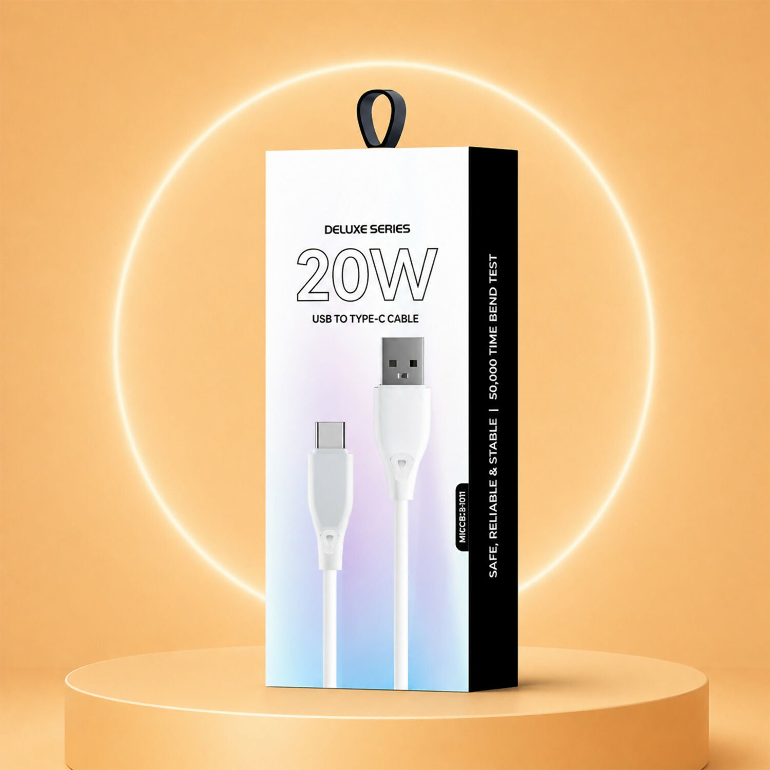 High Speed 20W USB to Type C Fast Charging Cable (1 Pc)