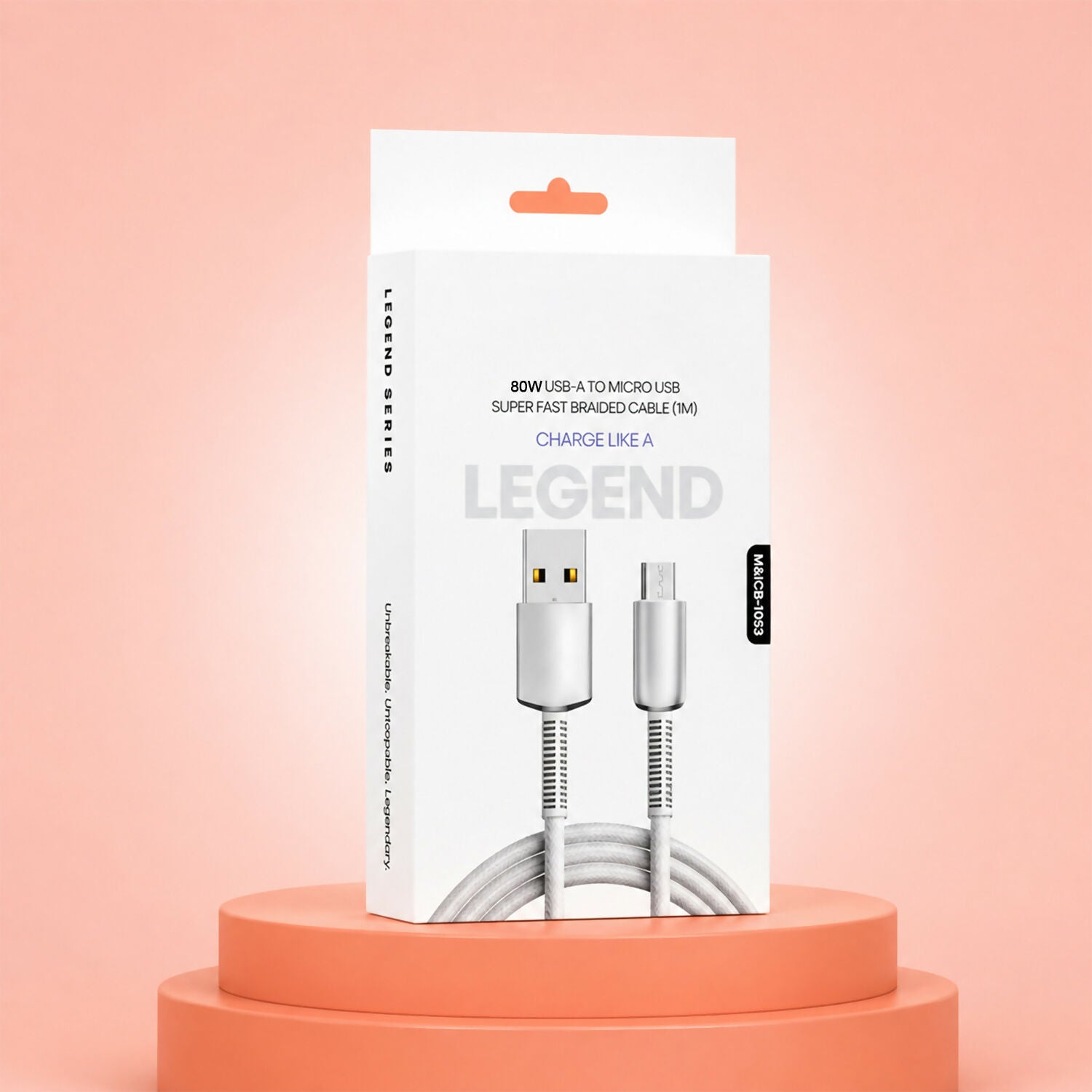 High Speed 80W USB A to Micro USB Super Fast Charging Cable (1 Pc, 1 Mtr)