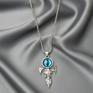 Mystic Dragon Eye Pendant Chain