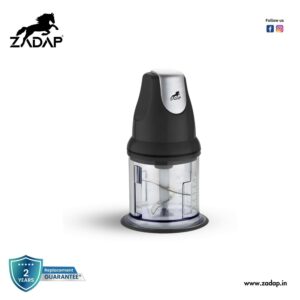 ZADAP Electric Chopper 250W | 850ML Food Processor & Vegetable Chopper with Stainless Steel Blades