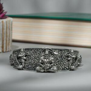 Spiritual Hanumanji Rakshak Kada Metal Bracelet