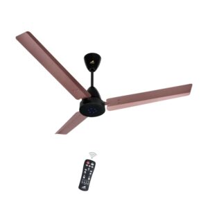 Zadap STROM 1200mm High Speed BLDC Ceiling Fan with Remote(Red Copper)