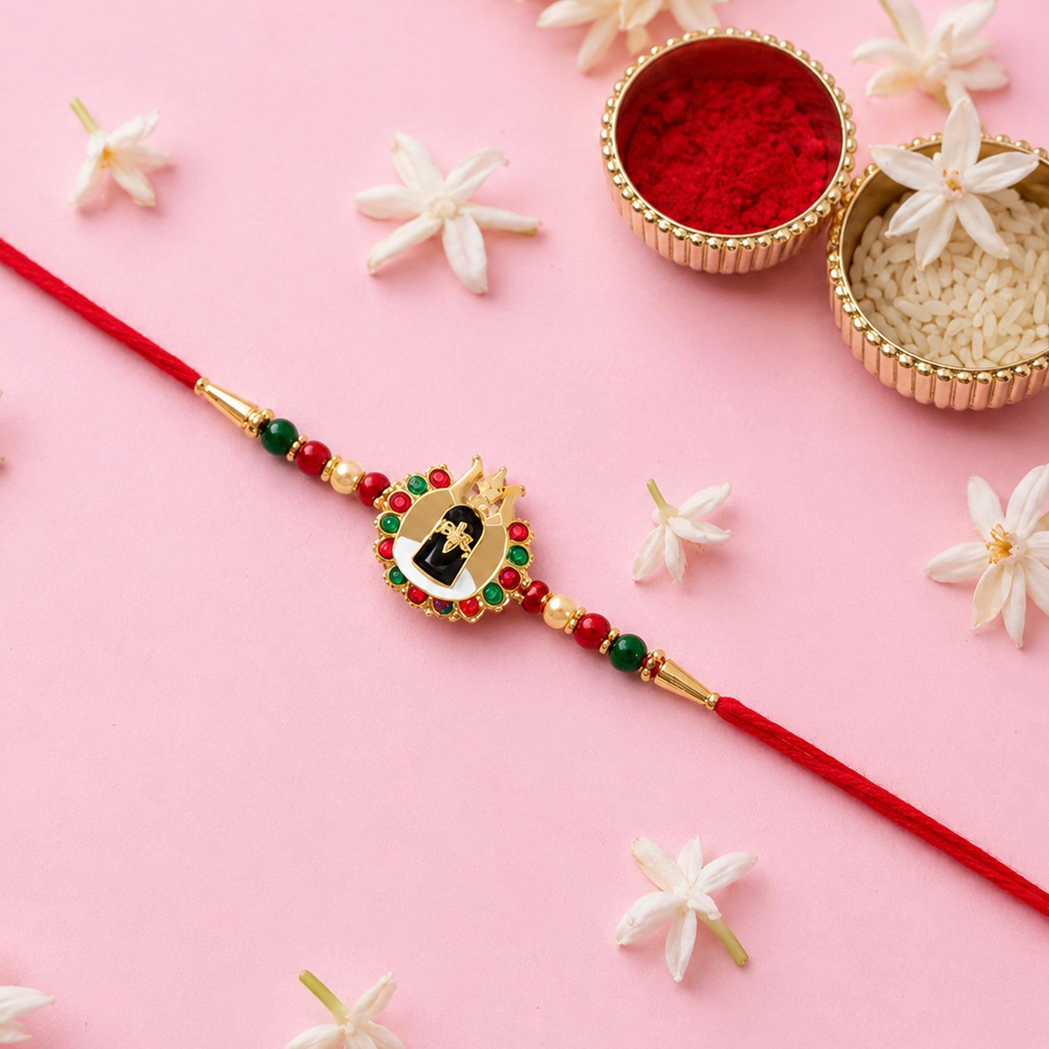 Divine Shivling Designer Rakhi (1 Pc)