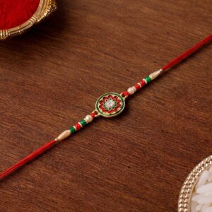 Elegant Floral Design Rakhi (1 Pc)