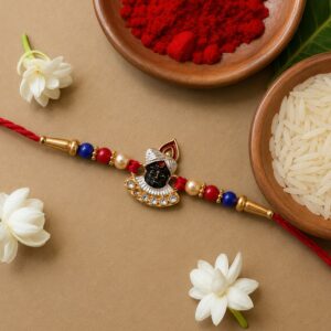 Traditional Krishna Design Rakhi (1 Pc)