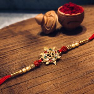 Divine Om Symbol Designer Rakhi (1 Pc)
