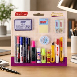 Executive Smart Office Stationery Kit with Markers, Sticky Notes & Tools